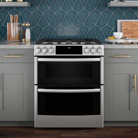best buy double oven range